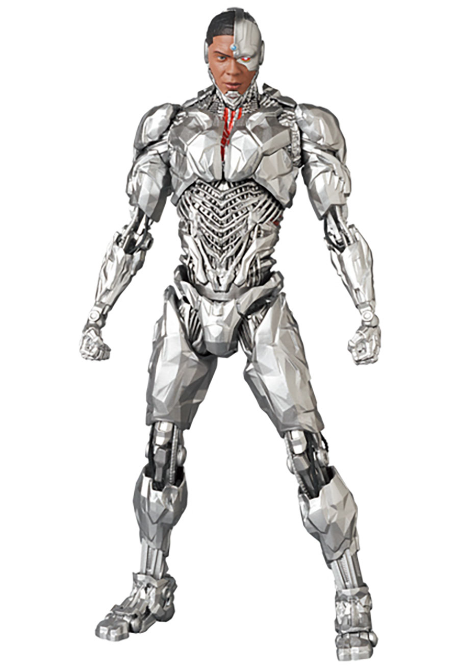 Zack Snyders Justice League Cyborg MAFEX Action Figure