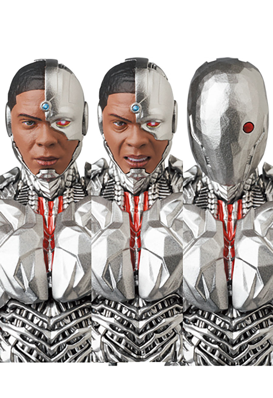Zack Snyders Justice League Cyborg MAFEX Action Figure