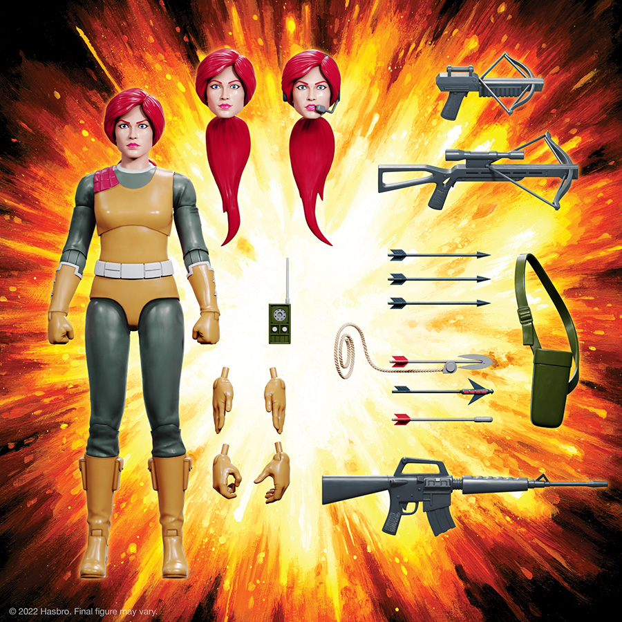 GI Joe A Real American Hero Ultimates Wave 3 Scarlett Action Figure