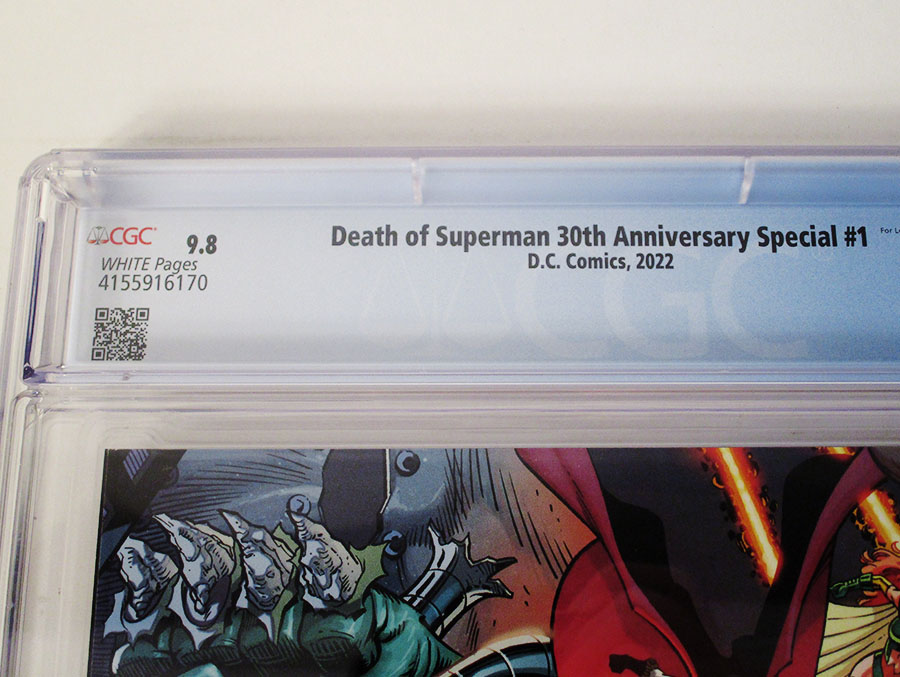 Death Of Superman 30th Anniversary Special #1 (One-Shot) Cover Q DF CGC Graded 9.8