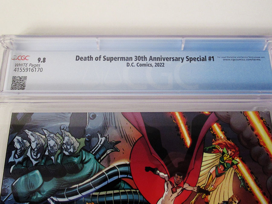 Death Of Superman 30th Anniversary Special #1 (One-Shot) Cover Q DF CGC Graded 9.8
