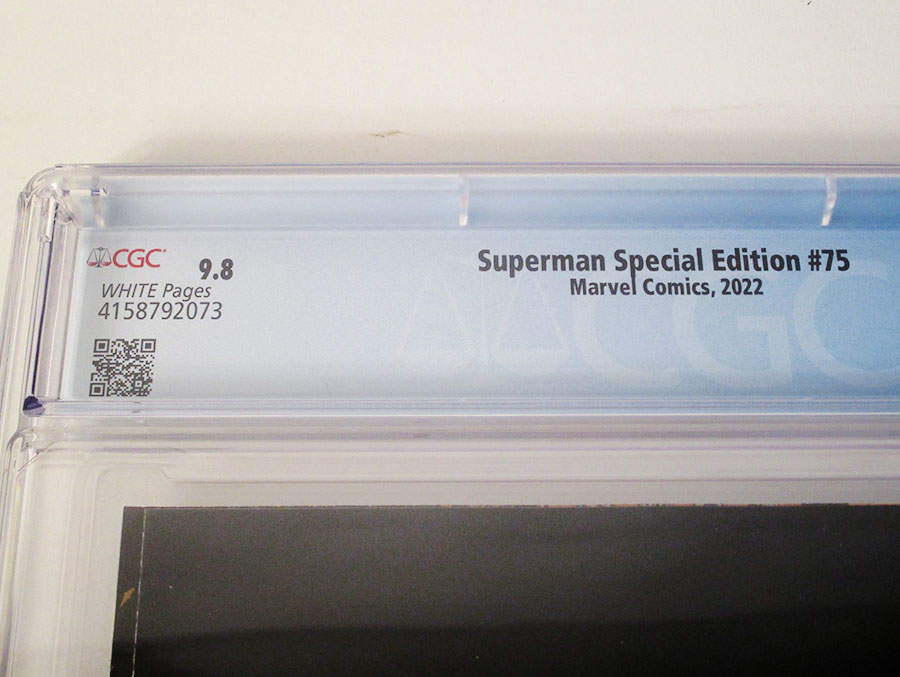 Superman Vol 2 #75 Cover M Special Edition DF CGC Graded 9.8