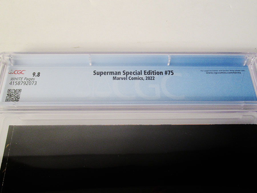 Superman Vol 2 #75 Cover M Special Edition DF CGC Graded 9.8