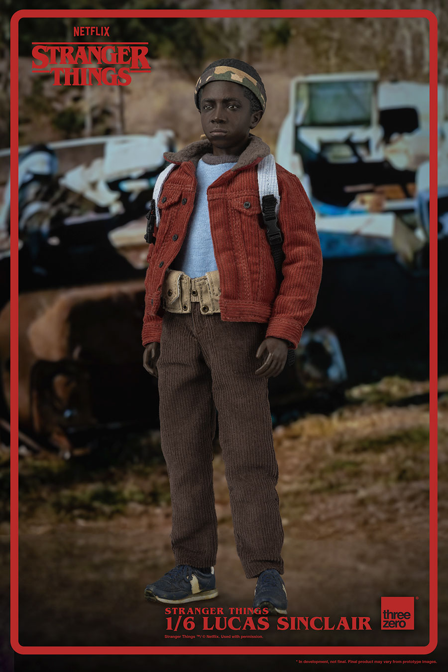 Stranger Things Lucas Sinclair 1/6 Scale Figure