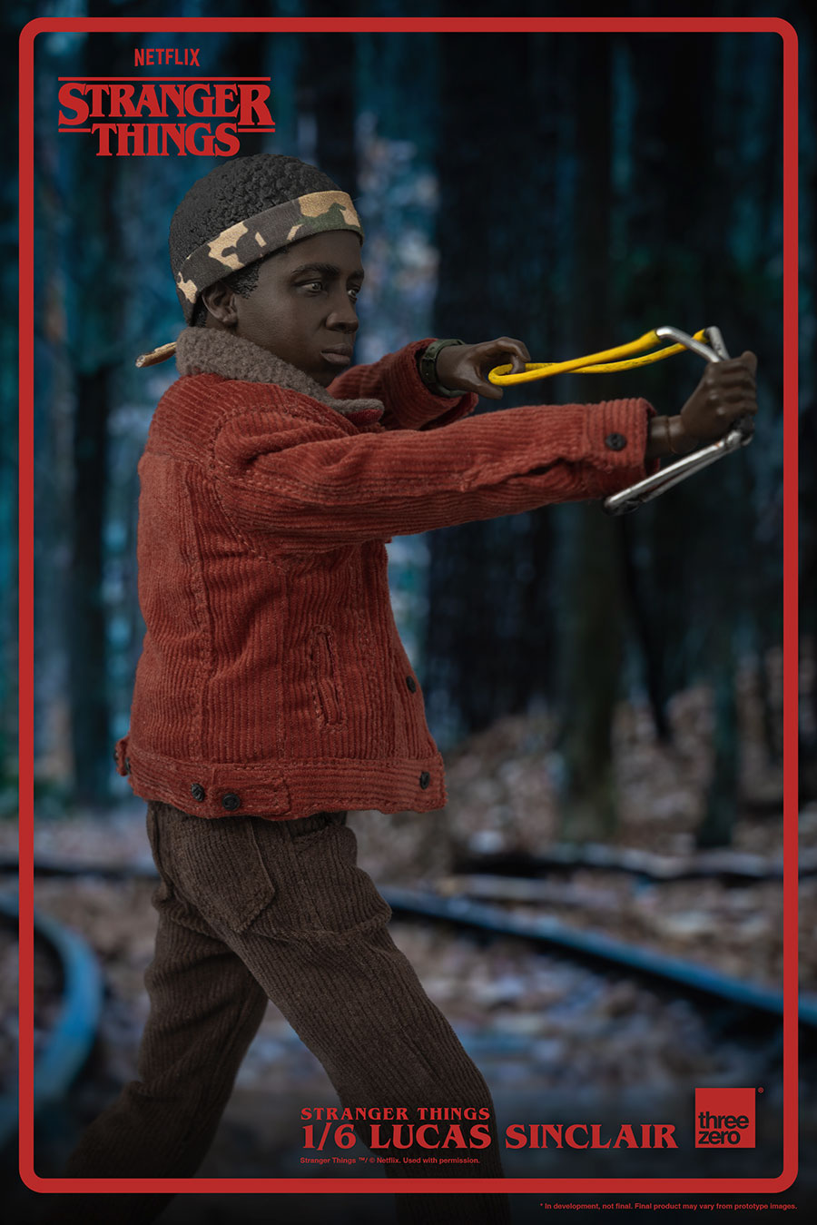 Stranger Things Lucas Sinclair 1/6 Scale Figure