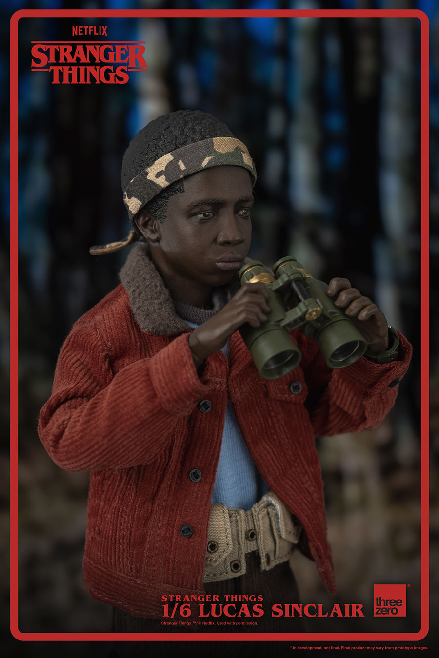 Stranger Things Lucas Sinclair 1/6 Scale Figure
