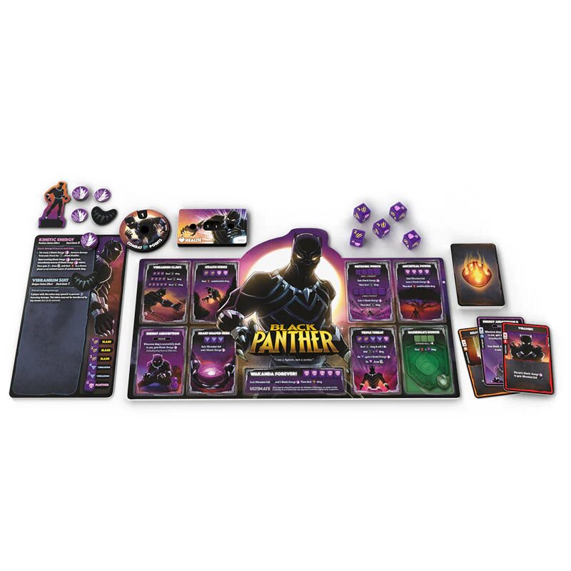 Dice Throne Marvel 2-Hero Box 1 (Captain Marvel & Black Panther)