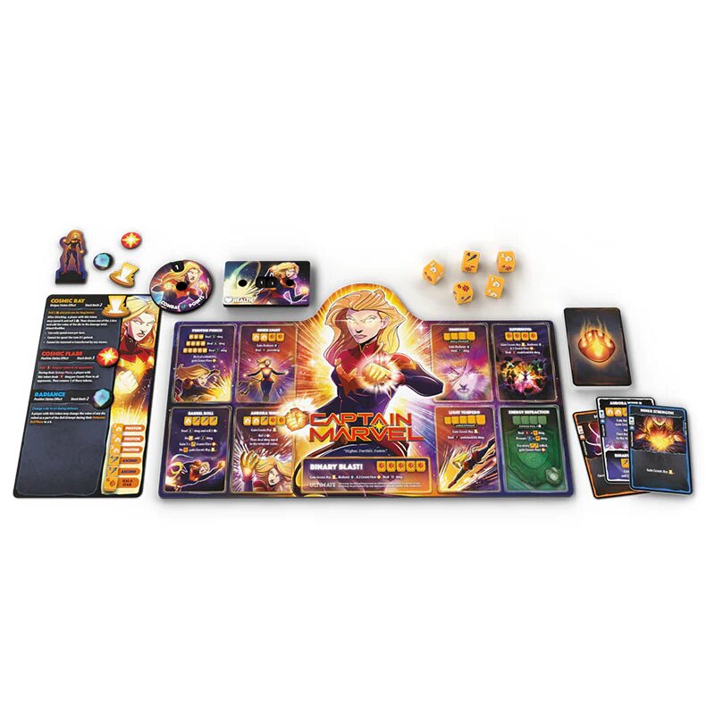 Dice Throne Marvel 2-Hero Box 1 (Captain Marvel & Black Panther)