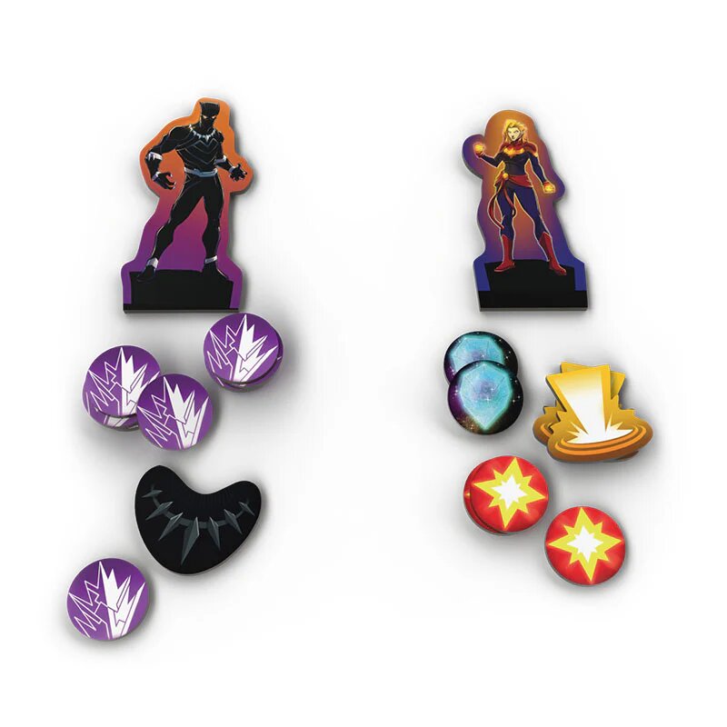 Dice Throne Marvel 2-Hero Box 1 (Captain Marvel & Black Panther)