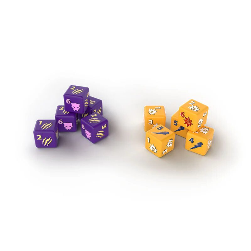 Dice Throne Marvel 2-Hero Box 1 (Captain Marvel & Black Panther)