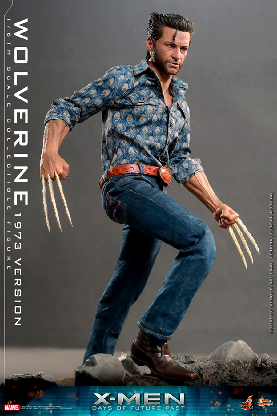 X-Men Days Of Future Past Movie Wolverine 1973 Sixth Scale Action Figure