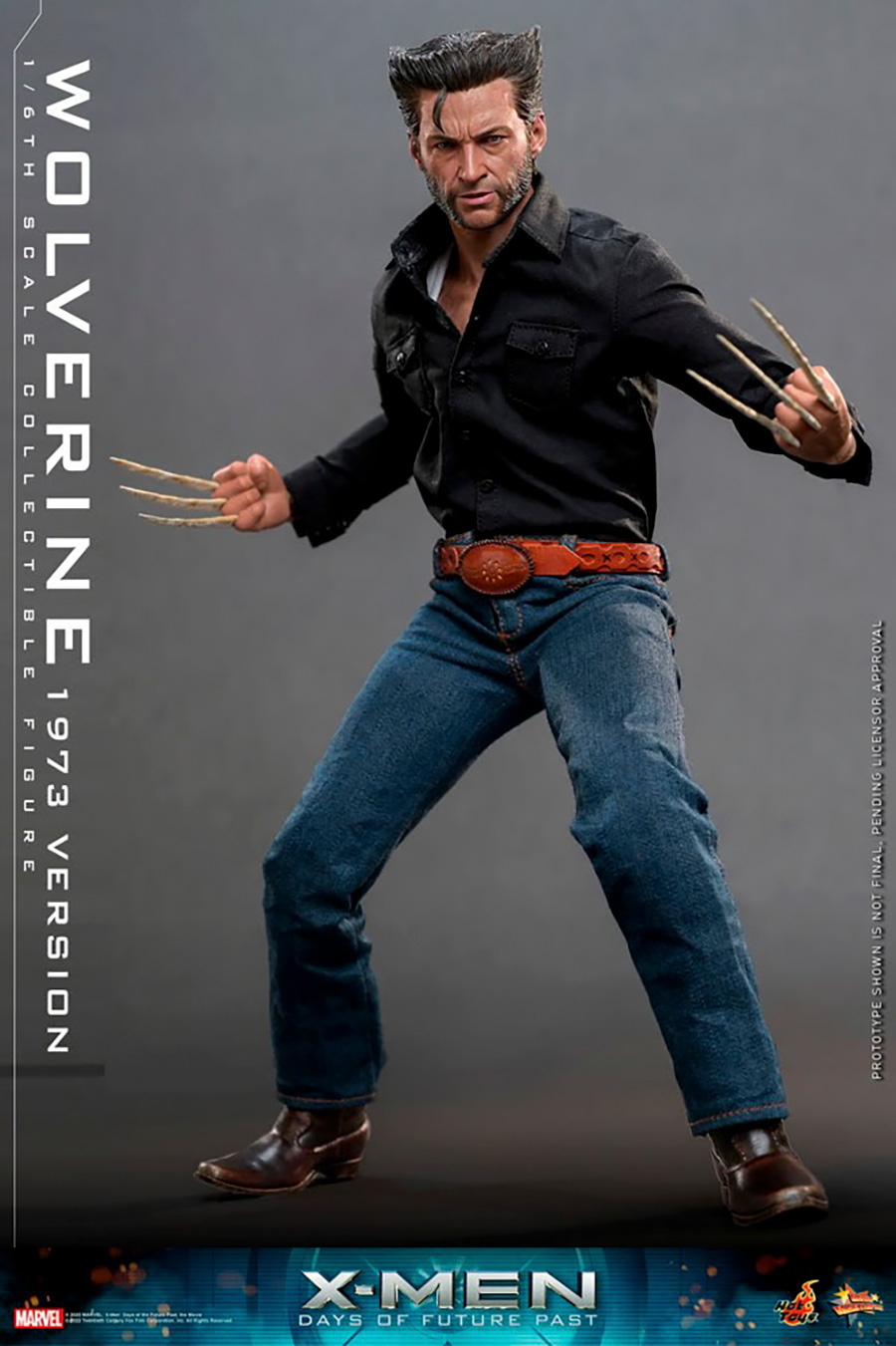 X-Men Days Of Future Past Movie Wolverine 1973 Sixth Scale Action Figure