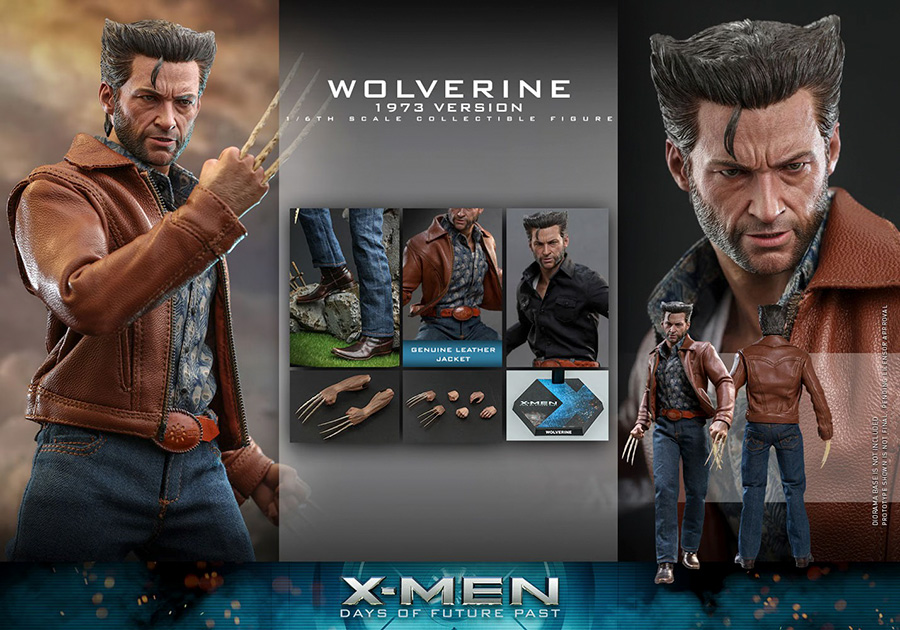 X-Men Days Of Future Past Movie Wolverine 1973 Sixth Scale Action Figure