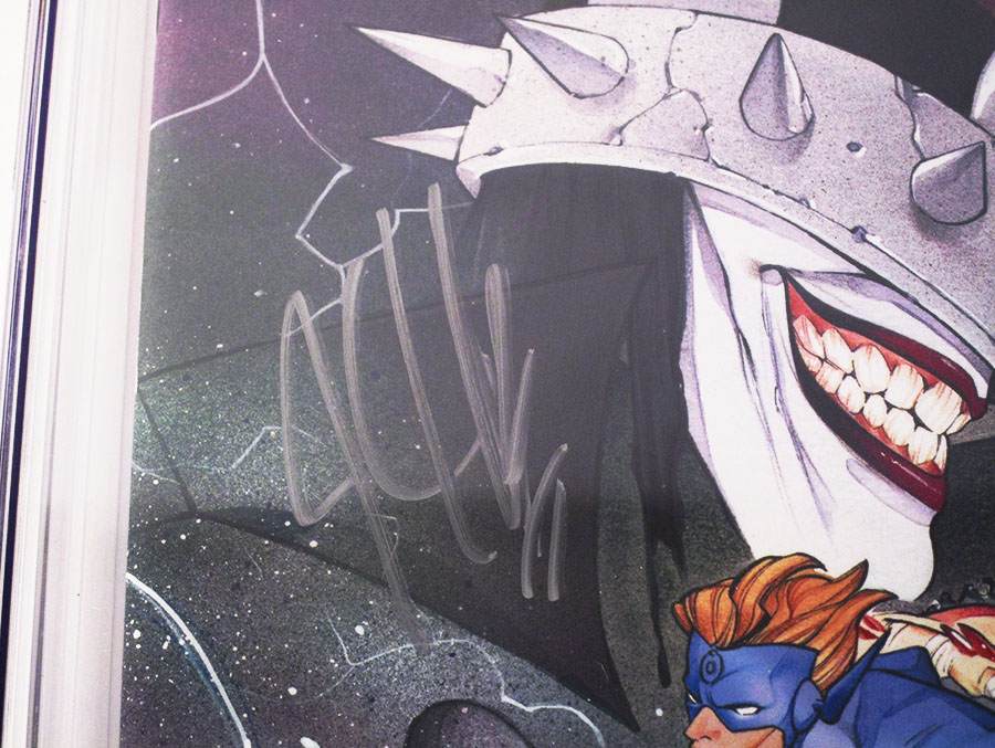 Dark Nights Death Metal Speed Metal #1 (One Shot) Cover D Incentive Peach Momoko Variant Cover Signed By Joshua Williamson CGC 9.8