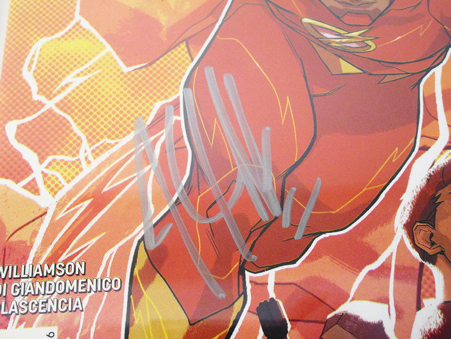 Flash Vol 5 #1 Cover E 1st Ptg Regular Karl Kerschl Cover Signed By Joshua Williamson CGC 9.8