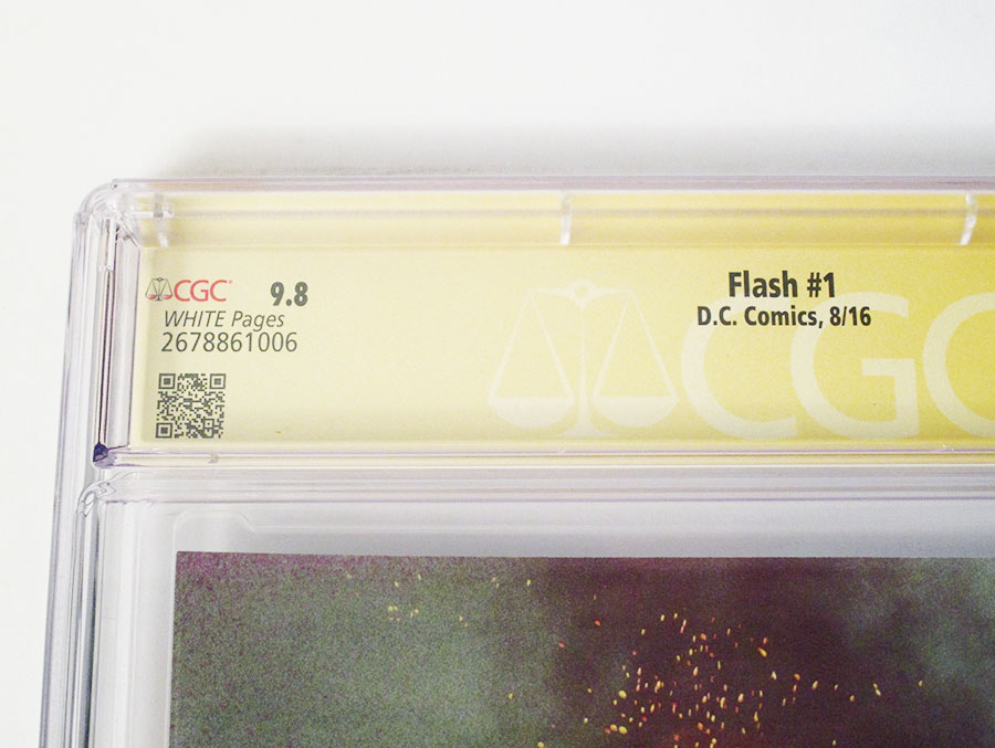 Flash Vol 5 #1 Cover E 1st Ptg Regular Karl Kerschl Cover Signed By Joshua Williamson CGC 9.8