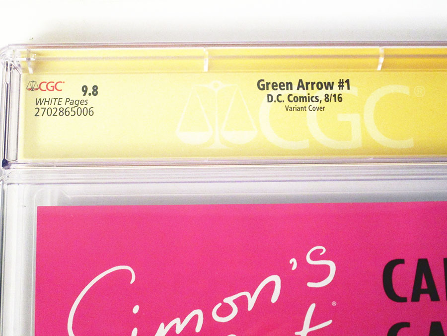 Green Arrow Vol 7 #1 Cover E Variant Neal Adams Cover Signed by Benjamin Percy CGC 9.8