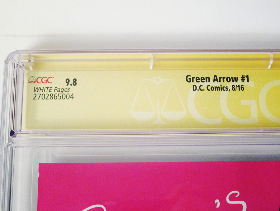 Green Arrow Vol 7 #1 Cover F 1st Ptg Regular Juan Ferreyra Cover Signed by Benjamin Percy CGC 9.8