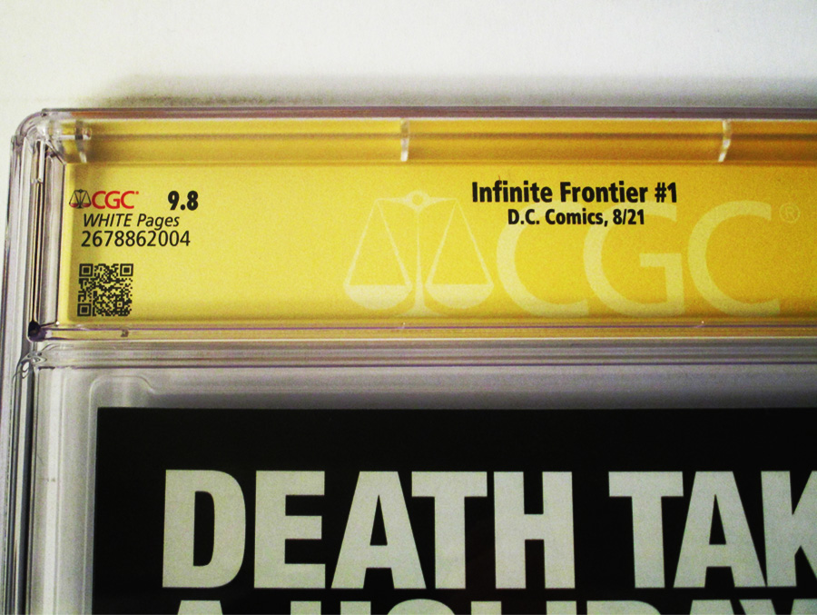 Infinite Frontier #1 Cover D Regular Mitch Gerads Cover Signed By Joshua Williamson CGC 9.8