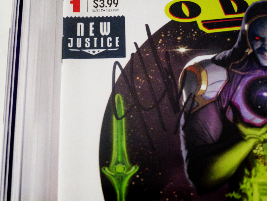 Justice League Odyssey #1 Cover D Regular Stjepan Sejic Cover Signed By Joshua Williamson CGC 9.8
