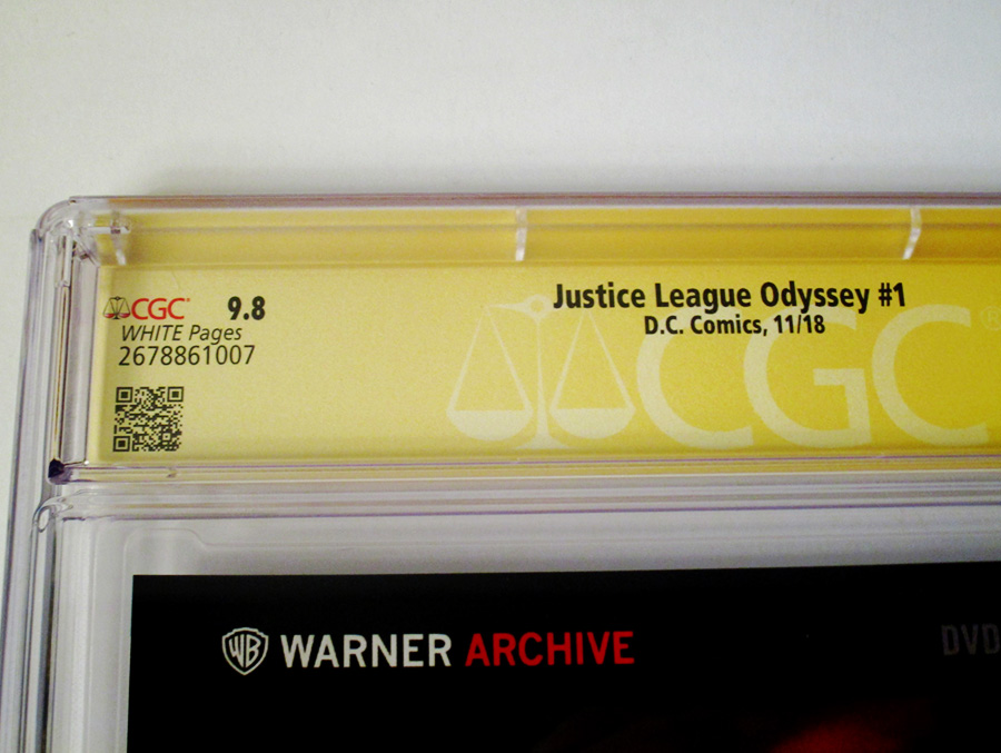 Justice League Odyssey #1 Cover D Regular Stjepan Sejic Cover Signed By Joshua Williamson CGC 9.8