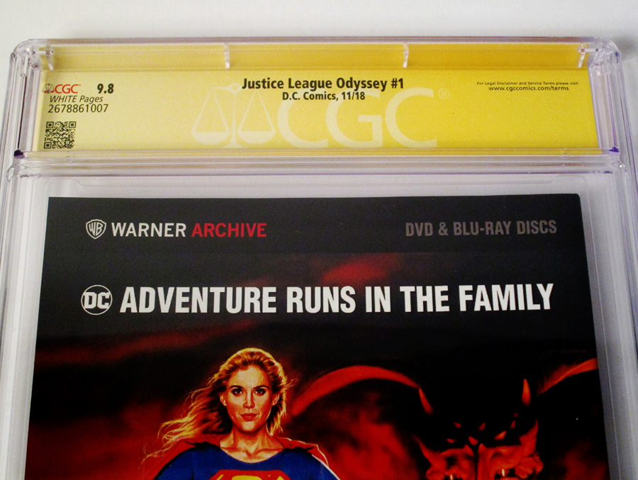 Justice League Odyssey #1 Cover D Regular Stjepan Sejic Cover Signed By Joshua Williamson CGC 9.8
