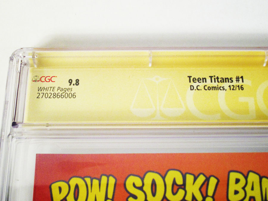 Teen Titans Vol 6 #1 Cover D Regular Jonboy Meyers Cover Signed by Benjamin Percy CGC 9.8