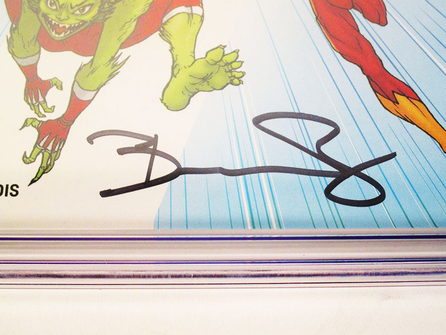 Teen Titans Vol 6 #1 Cover E Variant Chris Burnham Cover Signed by Benjamin Percy CGC 9.8