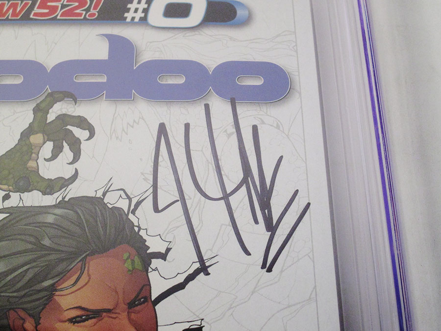 Voodoo Vol 2 #0 Cover B Signed By Joshua Williamson CGC 9.6