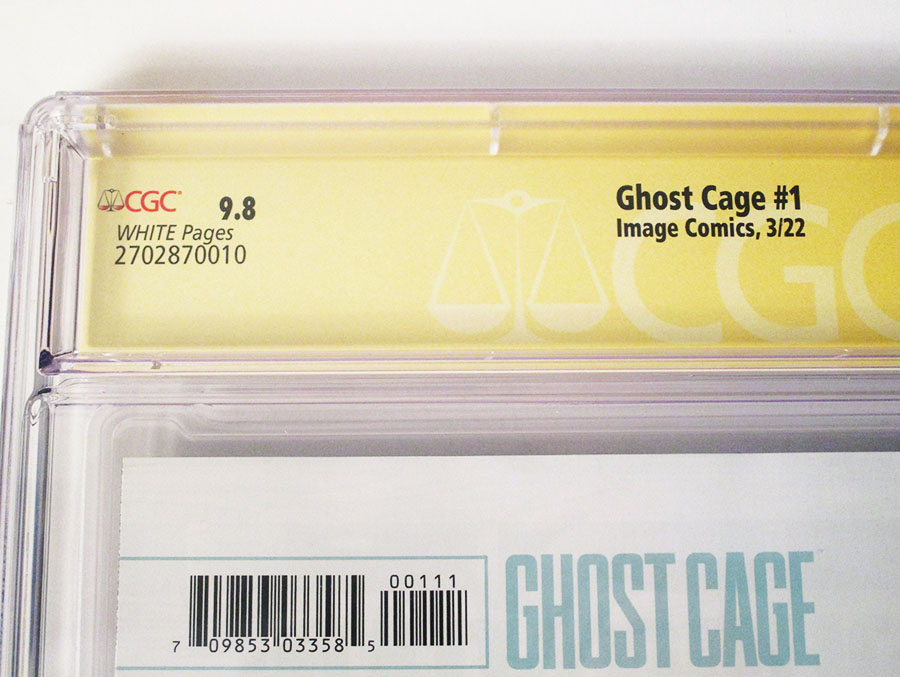 Ghost Cage #1 Cover C Signed By Nick Dragotta CGC 9.8