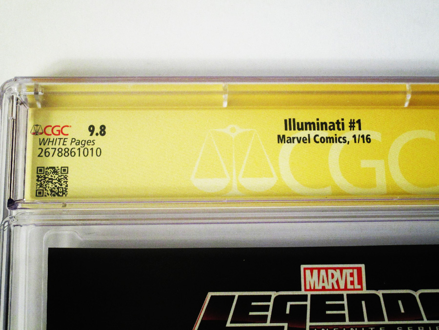 Illuminati #1 Cover E Regular Riley Rossmo Cover Signed By Joshua Williamson CGC 9.8