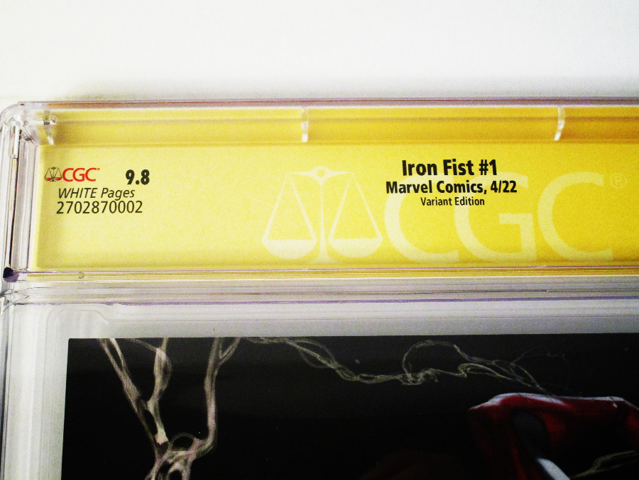 Iron Fist Vol 6 #1 Cover I Variant Nick Dragotta X-Gwen Cover Signed By Nick Dragotta CGC 9.8