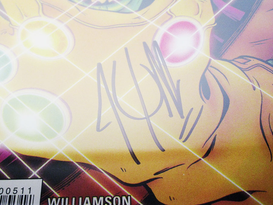 What If Infinity Dark Reign #1 Cover B Signed By Joshua Williamson CGC 9.8