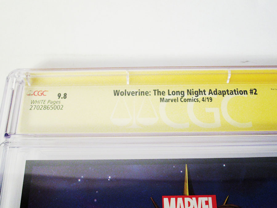 Wolverine Long Night Adaptation #2 Cover B Signed by Benjamin Percy CGC 9.8