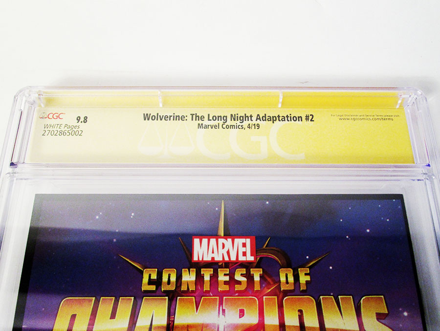Wolverine Long Night Adaptation #2 Cover B Signed by Benjamin Percy CGC 9.8