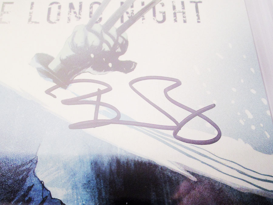 Wolverine Long Night Adaptation #5 Cover B Signed by Benjamin Percy CGC 9.6