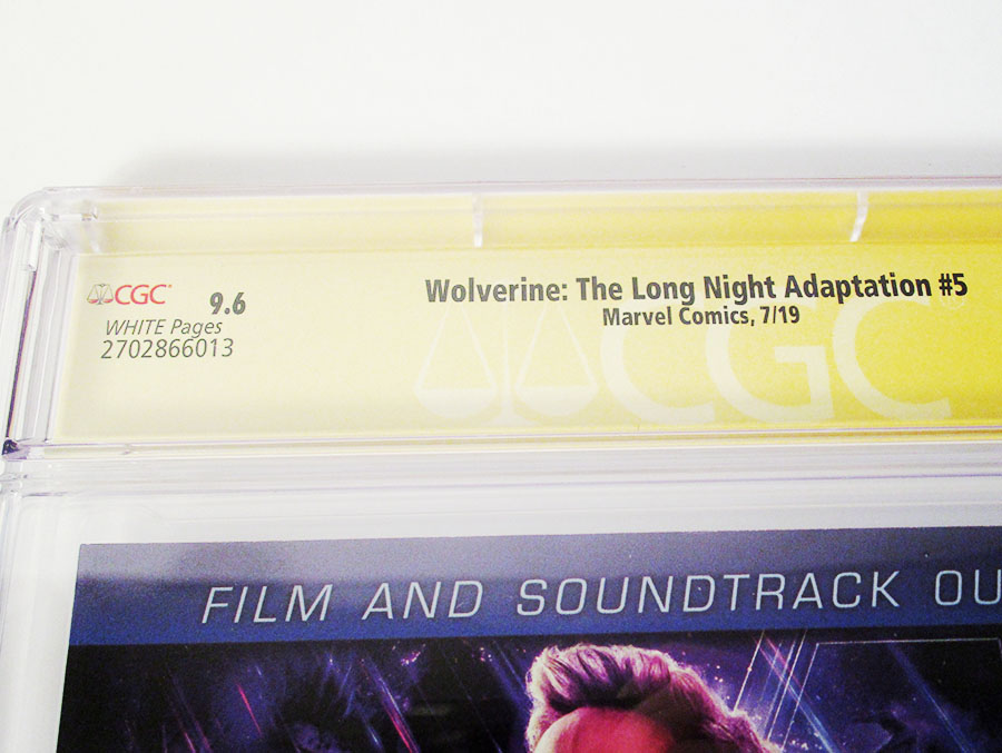 Wolverine Long Night Adaptation #5 Cover B Signed by Benjamin Percy CGC 9.6