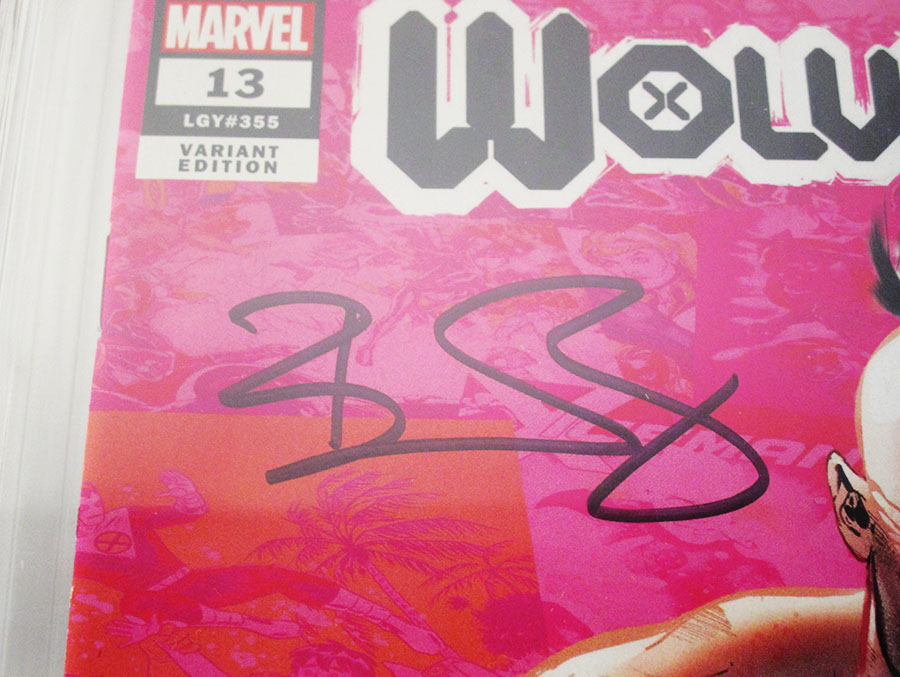 Wolverine Vol 7 #13 Cover I Variant Phil Jimenez Pride Month Cover (Hellfire Gala Tie-In) Signed by Benjamin Percy CGC 9.8