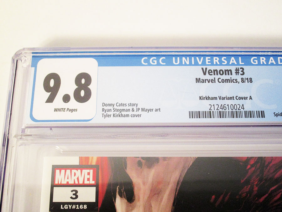 Venom Vol 4 #3 Cover G CGC 9.8 Tyler Kirkham Variant Cover