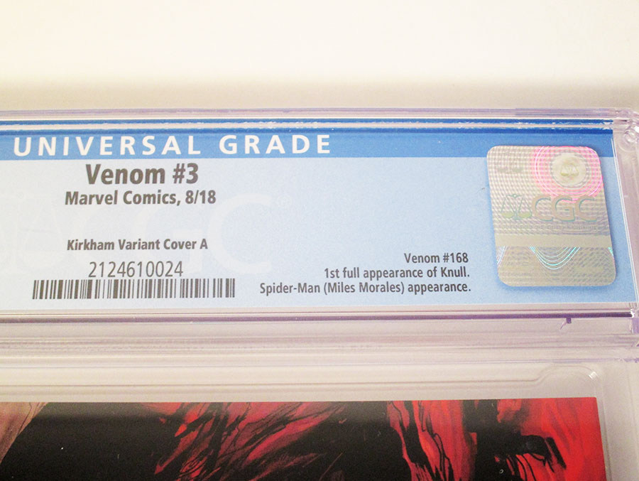 Venom Vol 4 #3 Cover G CGC 9.8 Tyler Kirkham Variant Cover