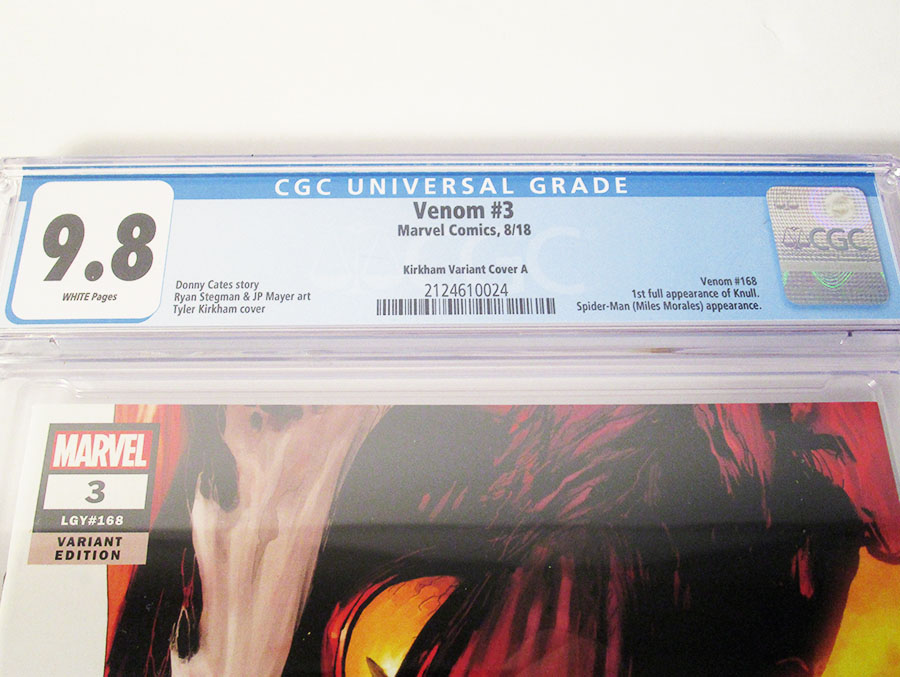 Venom Vol 4 #3 Cover G CGC 9.8 Tyler Kirkham Variant Cover