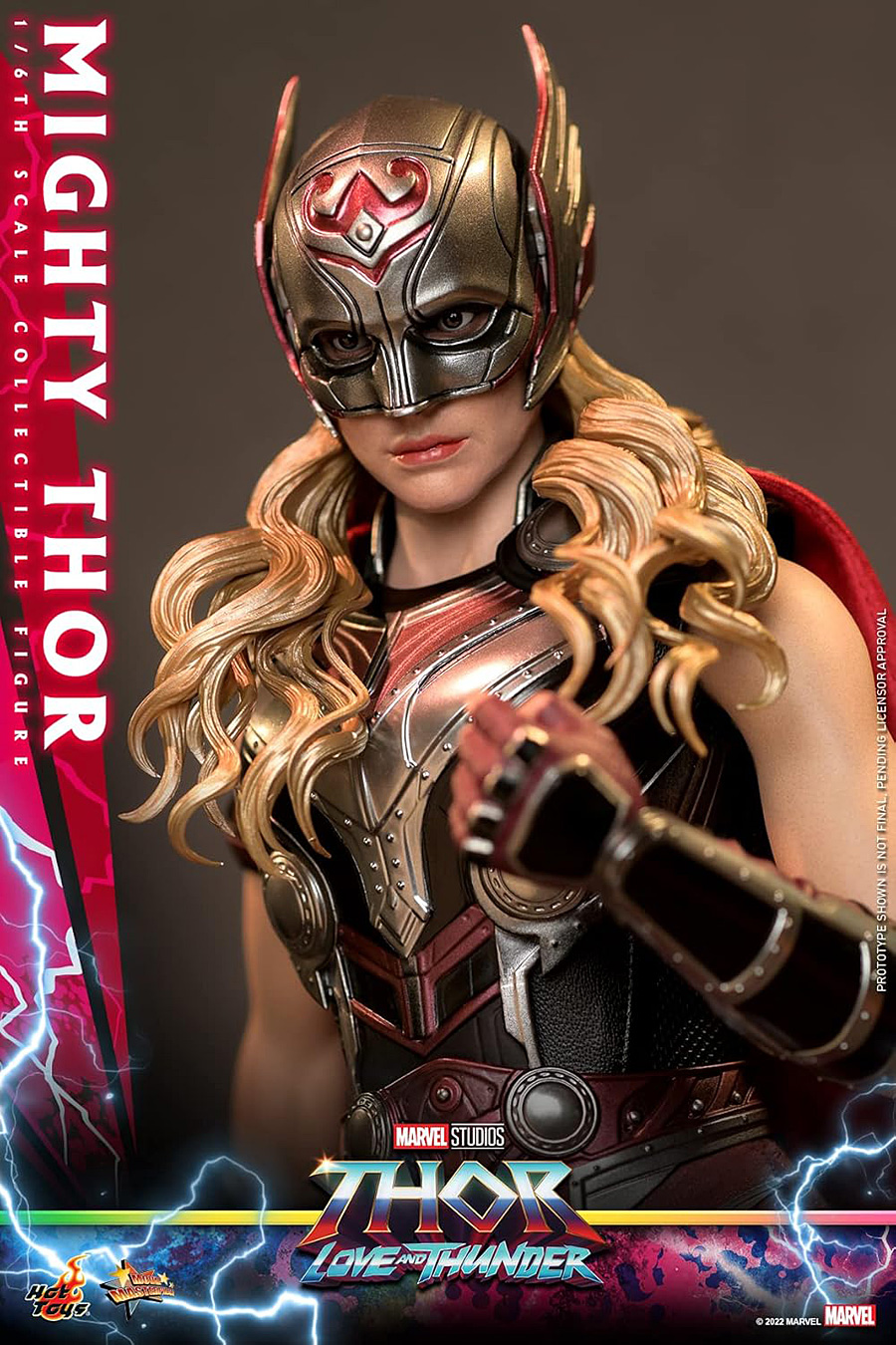 Marvel Thor Love And Thunder Mighty Thor Jane Foster Sixth Scale Figure