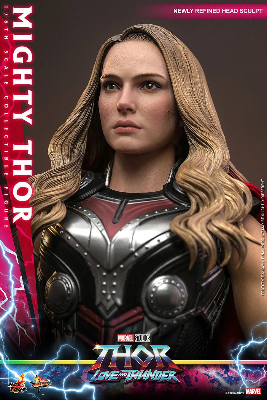 Marvel Thor Love And Thunder Mighty Thor Jane Foster Sixth Scale Figure