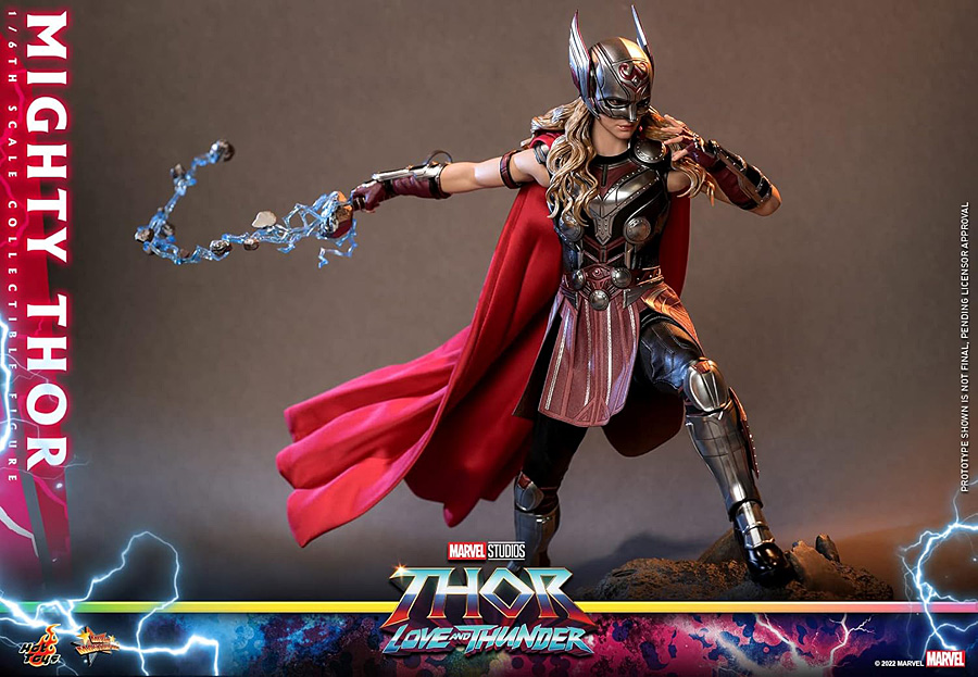 Marvel Thor Love And Thunder Mighty Thor Jane Foster Sixth Scale Figure