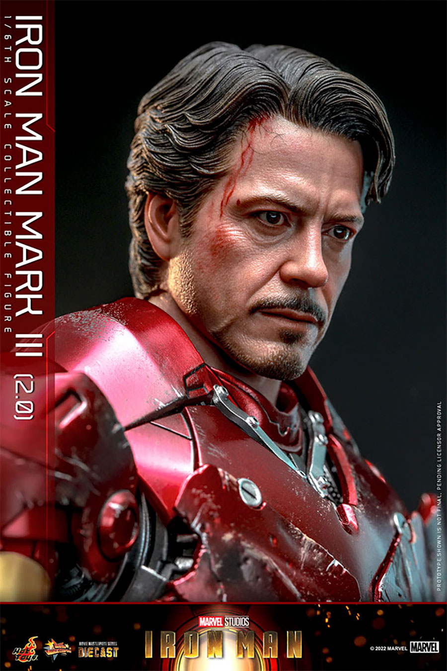 Marvel Iron Man Mark III 2.0 Sixth Scale Figure