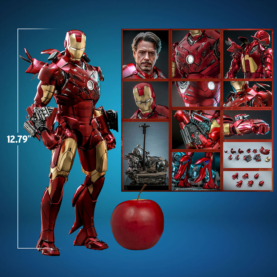 Marvel Iron Man Mark III 2.0 Sixth Scale Figure