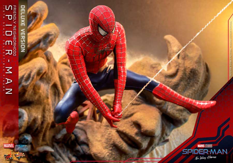 Marvel Friendly Neighborhood Spider-Man Deluxe Version Sixth Scale Figure