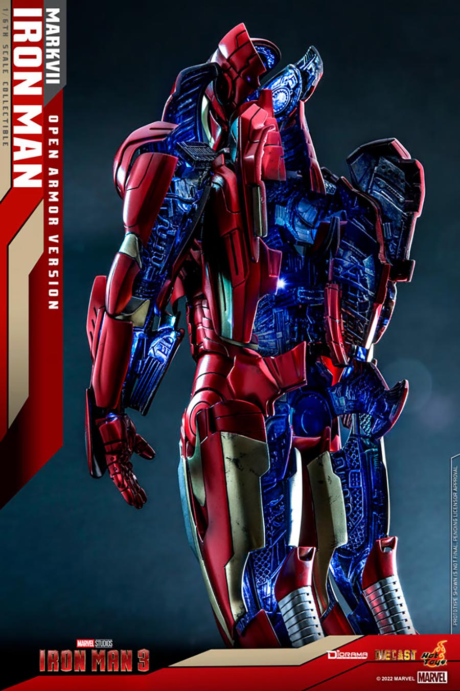 Marvel Iron Man Mark VII Open Armor Diorama Version Sixth Scale Figure