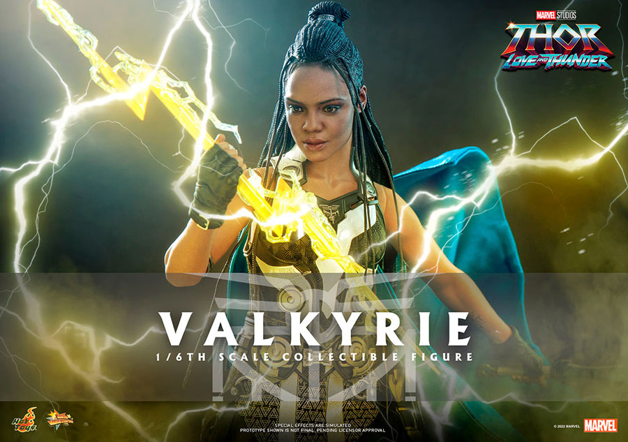 Marvel Thor Love And Thunder Valkyrie Sixth Scale Action Figure