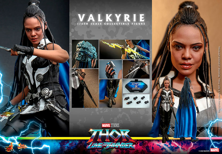 Marvel Thor Love And Thunder Valkyrie Sixth Scale Action Figure